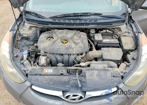 2013 Hyundai Elantra Gls from USA, damaged, VIN 5NPDH4AE4DH321382